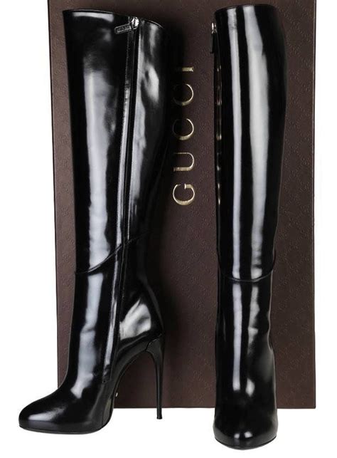 gucci mercantile boot|Gucci high heel boots.